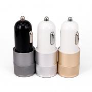 12v-24v dual usb car charger for mobile phone universal car charger adapter