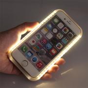Light up Lum Luminous Back Cover for iPhone 6 6s LED Light Up Selfie case for iPhone 6 6s New Selife Light Case for iPhone 6 6s