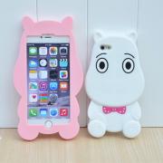 Hippo Silicone Phone Case for iphone5 5s/ 6 /6 plus