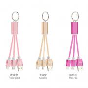 2 in 1 Colorful Micro USB Cable/for Iphone