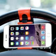 Universal Car Steering Wheel Mobile Phone Holder